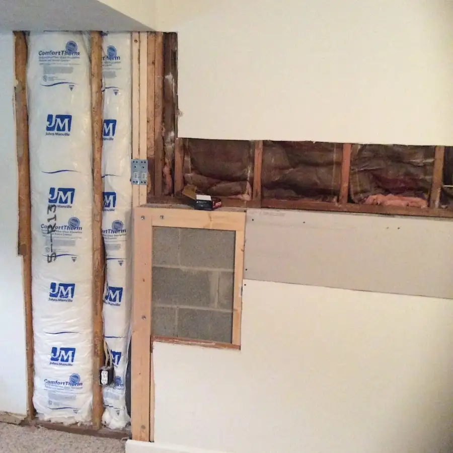 Wall insulation replacement during Odor Removal & Deodorization in Brewer